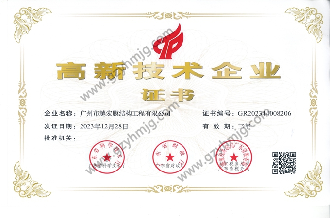 Certificat d’entreprise nationale de haute technologie